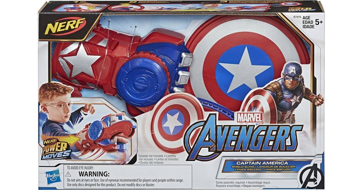 Hasbro Marvel Avengers Captain America Power Moves • Pris »