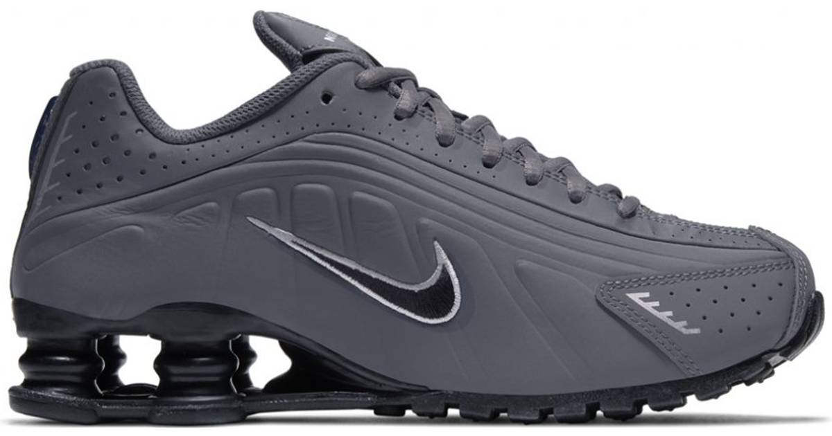 Nike Shox R4 GS - Dark Grey/Metallic Silver/Black • Se priser (3 butiker) »