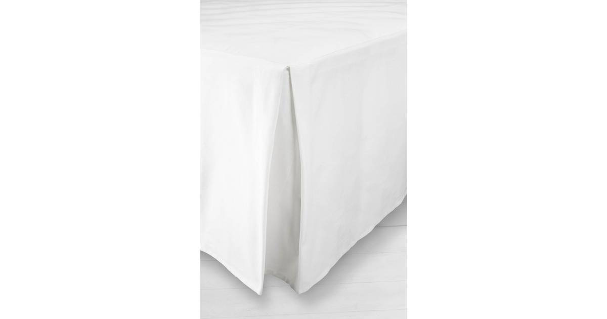 Cellbes Bed Skirt Sängkappa Vit (200x180cm) • Pris »