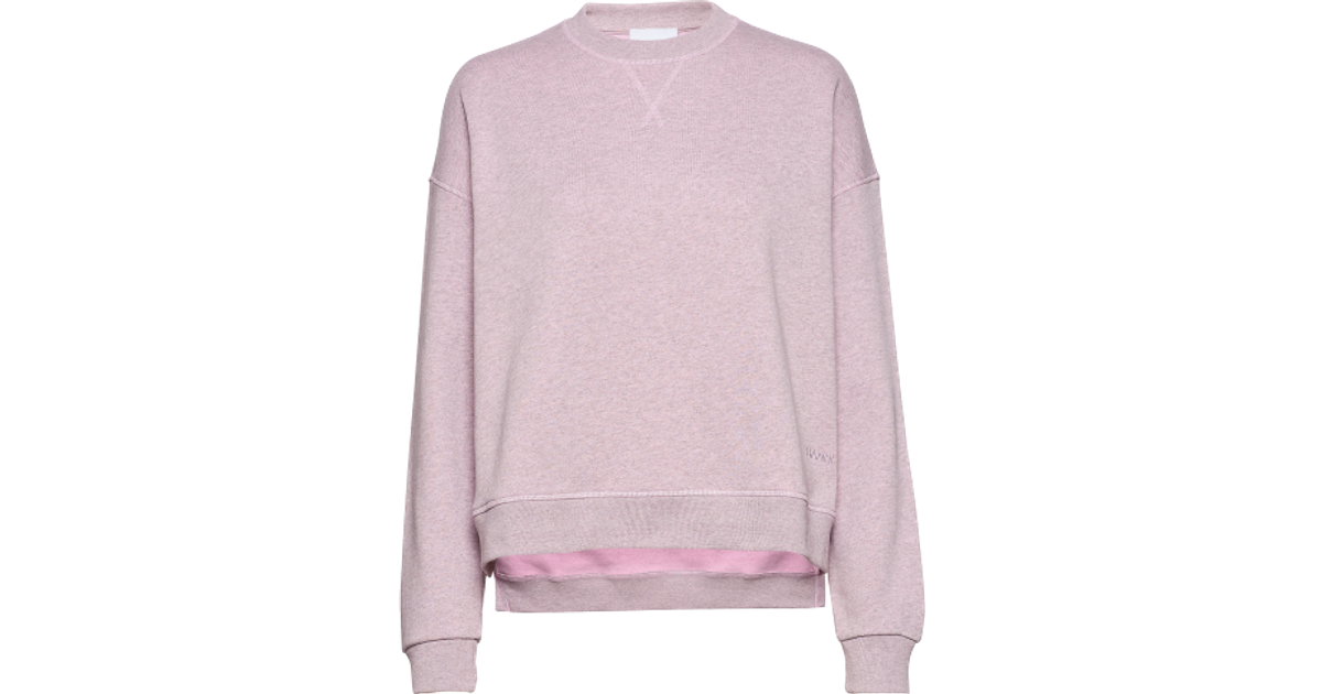 Ganni Isoli Oversized Sweatshirt - Cherry Blossom • Se priser (3 butiker) »