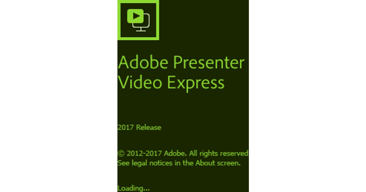 Adobe Presenter Video Express for Mac