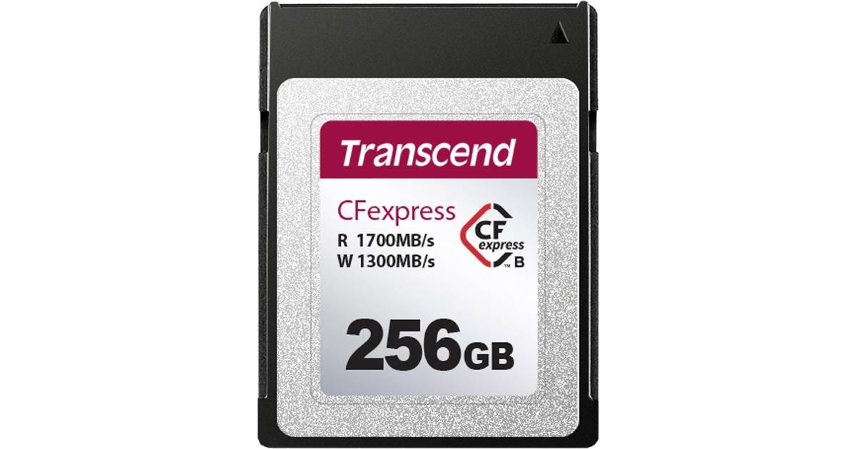 Transcend CFexpress 820 256GB (9 butiker) • Se priser »