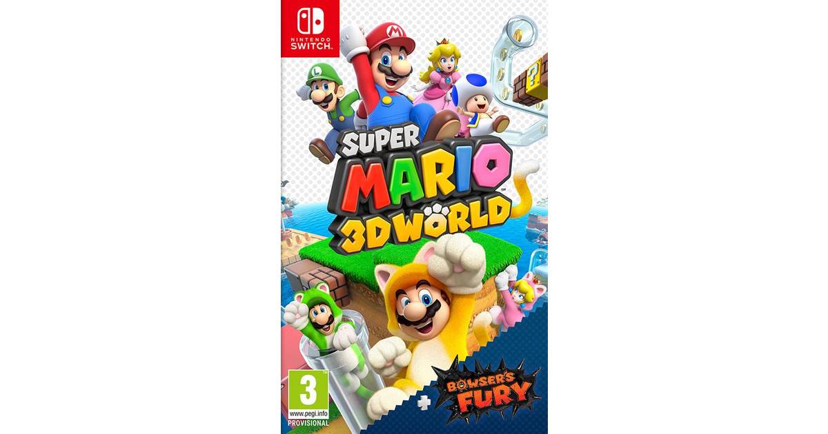Super Mario 3D World + Bowser's Fury • Se lägsta pris nu