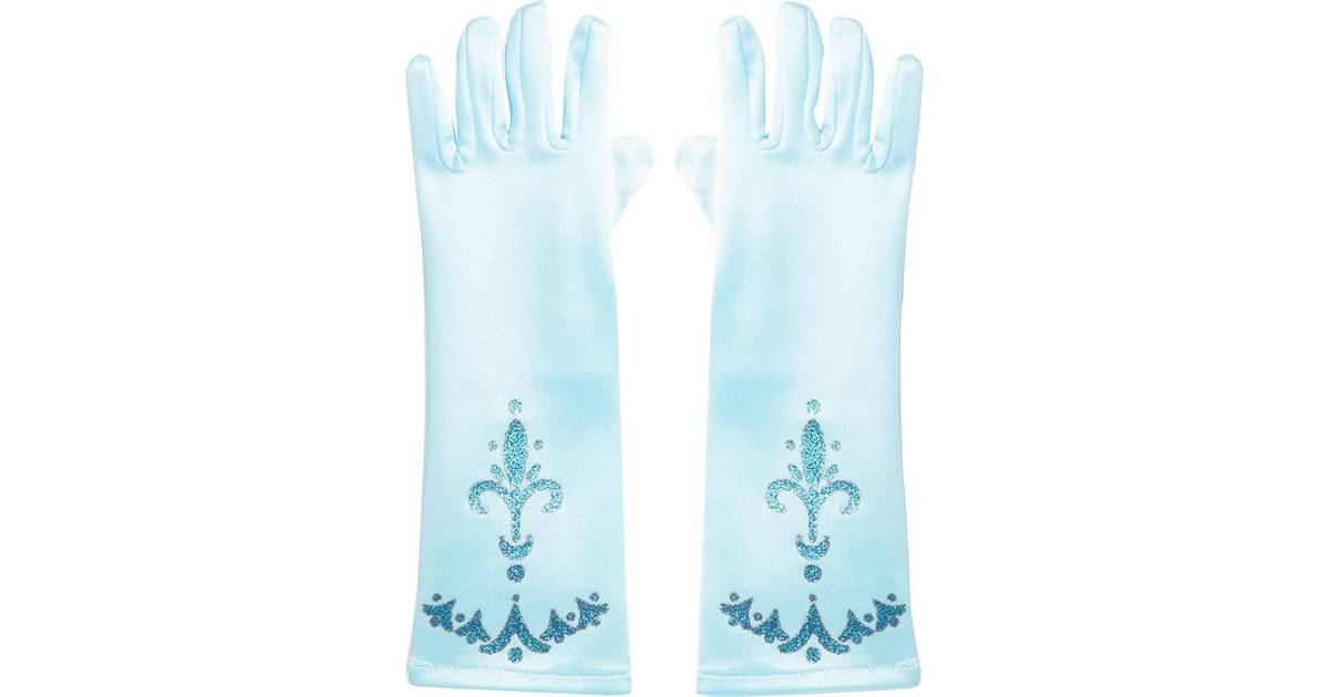 Princess Elsa Frozen Gloves Light Blue • Se pris