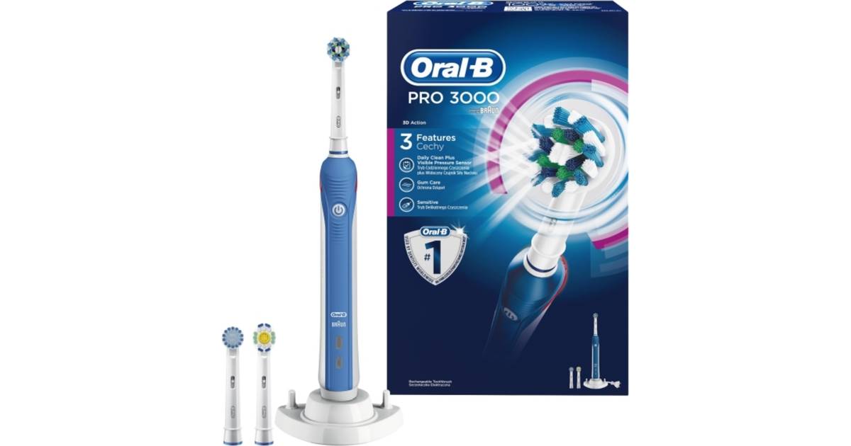 Oral-B Pro 3000 (1 butiker) hos PriceRunner • Se priser »