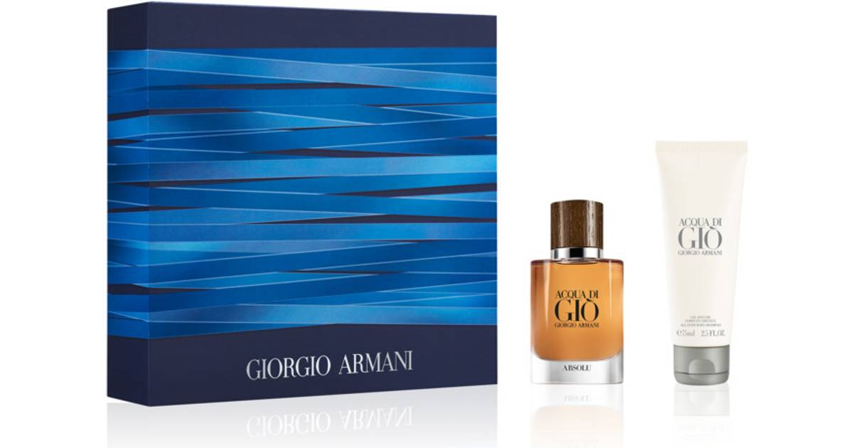 Giorgio Armani Acqua Di Gio Absolu Gift Set EdP 40ml + Shower Gel 75ml •  Pris »