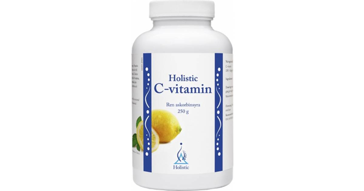 Holistic C-Vitamin Askorbinsyra 250g • PriceRunner »