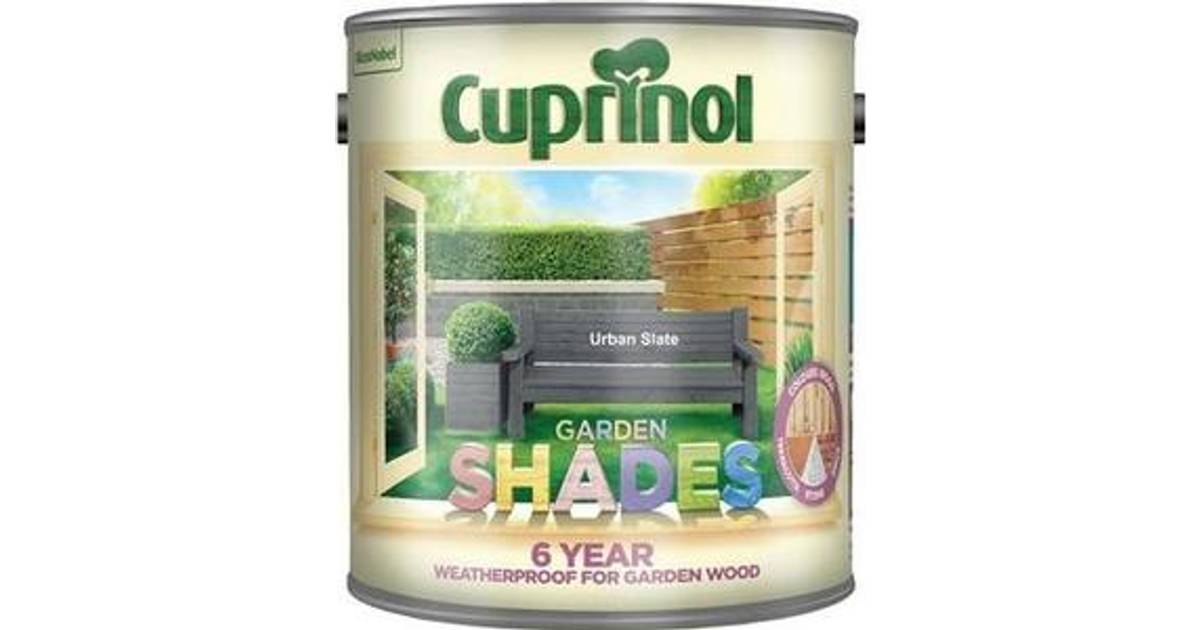 Cuprinol Garden Shades Träfärger Grå 2.5L • Se pris