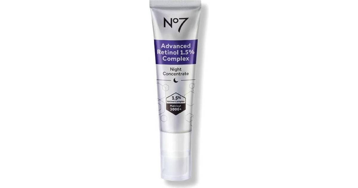 No7 Advanced Retinol 1.5% Complex Night Concentrate 30ml • Pris »