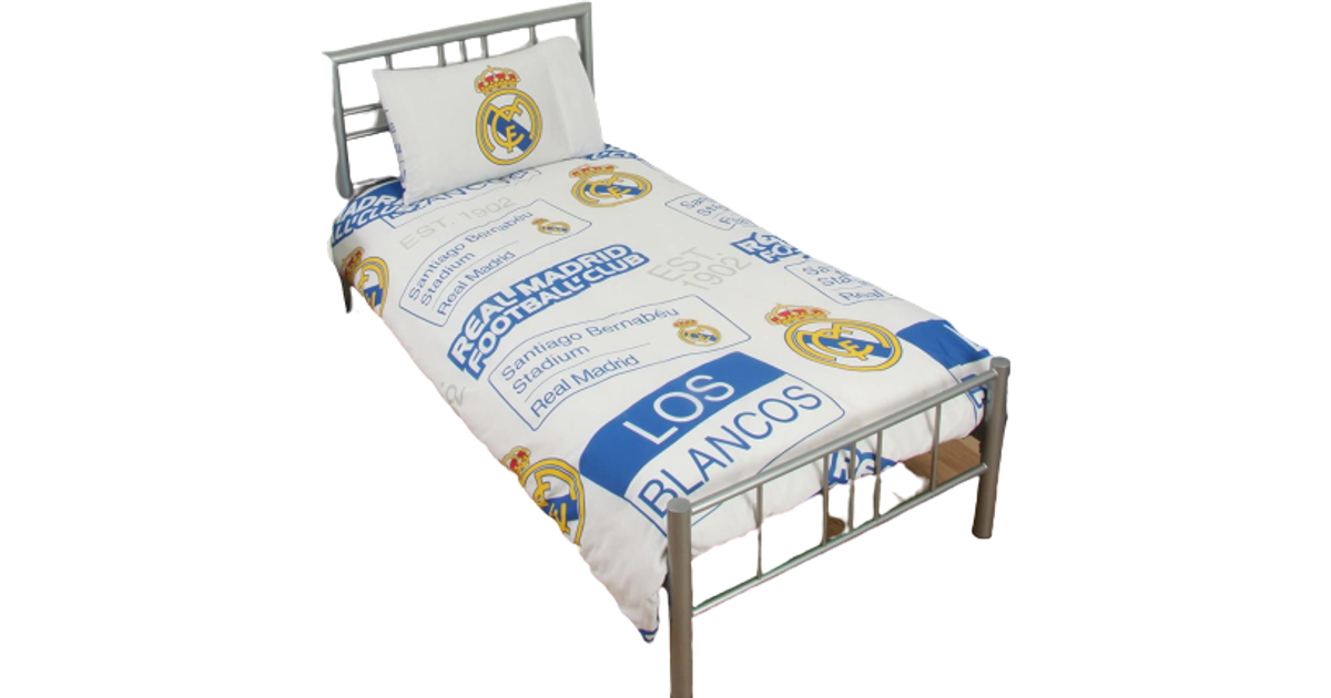 Real Madrid Single Duvet 135x200cm • Se PriceRunner »