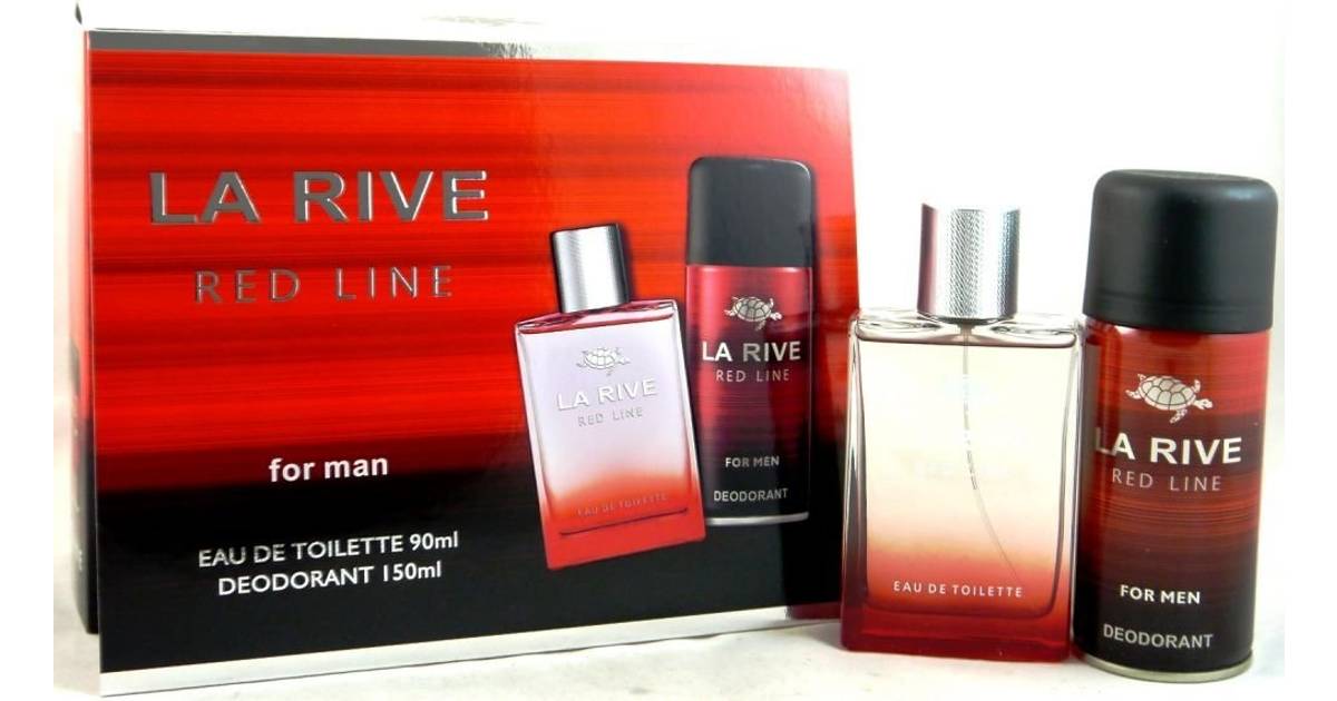 La Rive Red Line T Box Edt 90ml Deo Spray 150ml • Pris