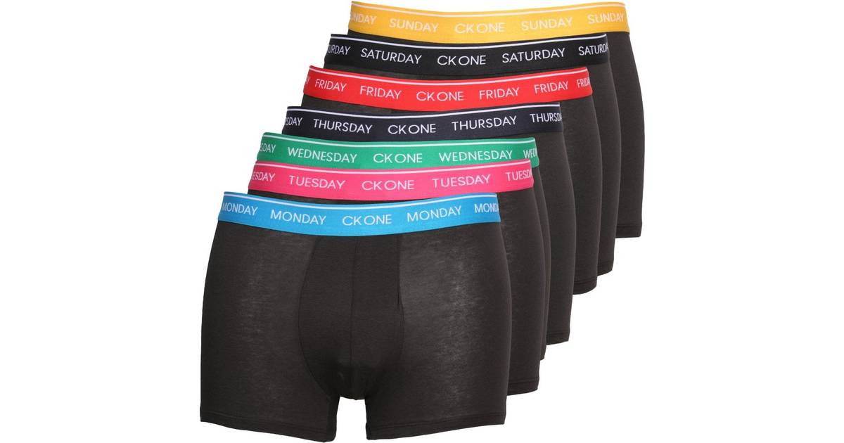 Calvin Klein CK One Days Of The Week Boxer 7-pack - Black