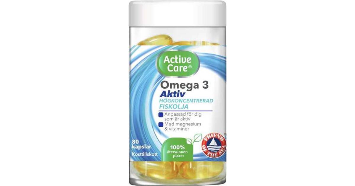Active Care Omega 3 Aktiv 80 st • Se lägsta pris nu