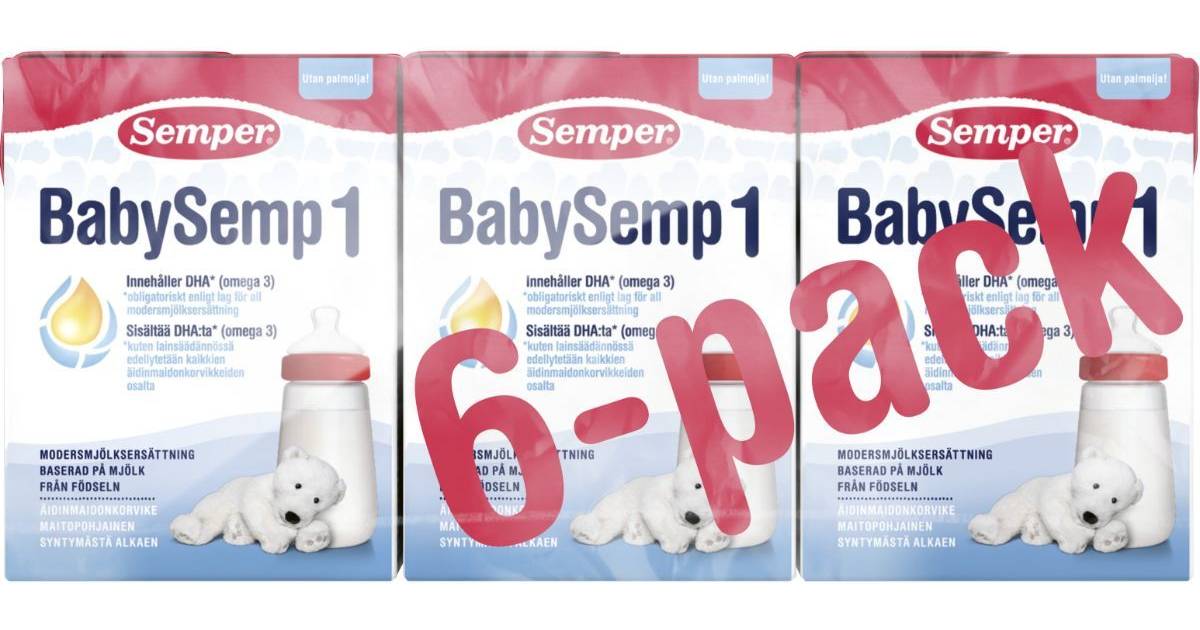 Semper BabySemp 1 20cl 6pack (3 butiker) • Se priser »