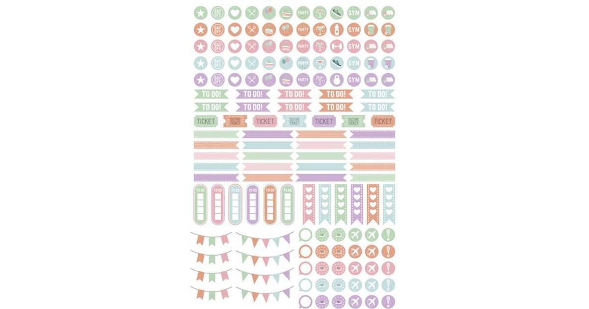 Burde Calendar Stickers Mia 2-pack • Se lägsta pris nu