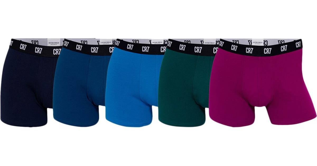 CR7 Basic Trunk Boxer Shorts 5-pack - Multicolour • Pris »
