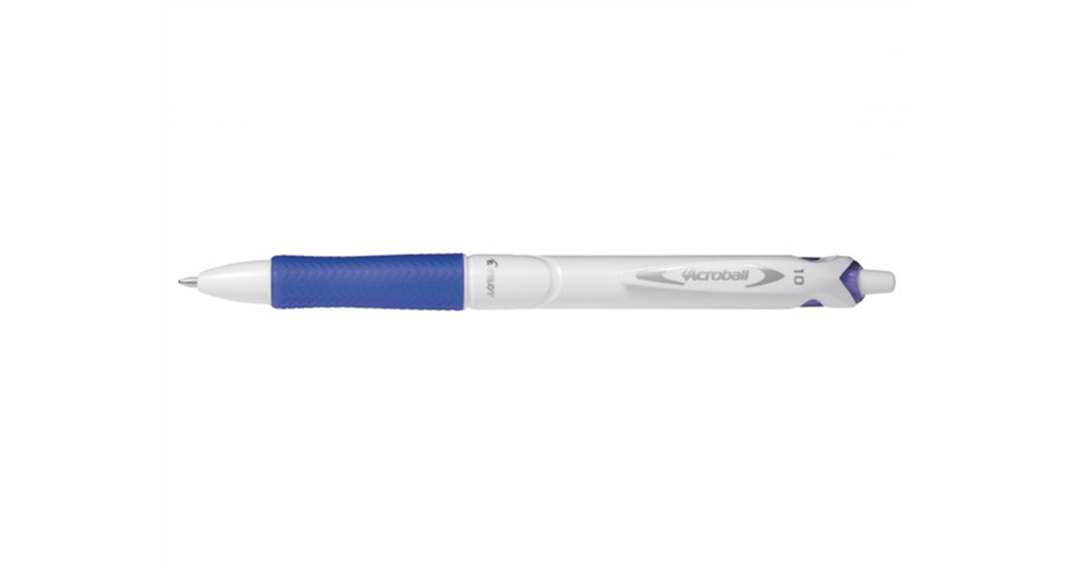 Pilot Acroball Begreen Medium Tip Ballpoint Pen Blue