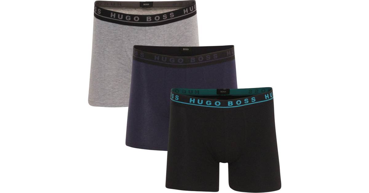 Hugo Boss Cotton Stretch Boxer Brief 3-pack - Multi