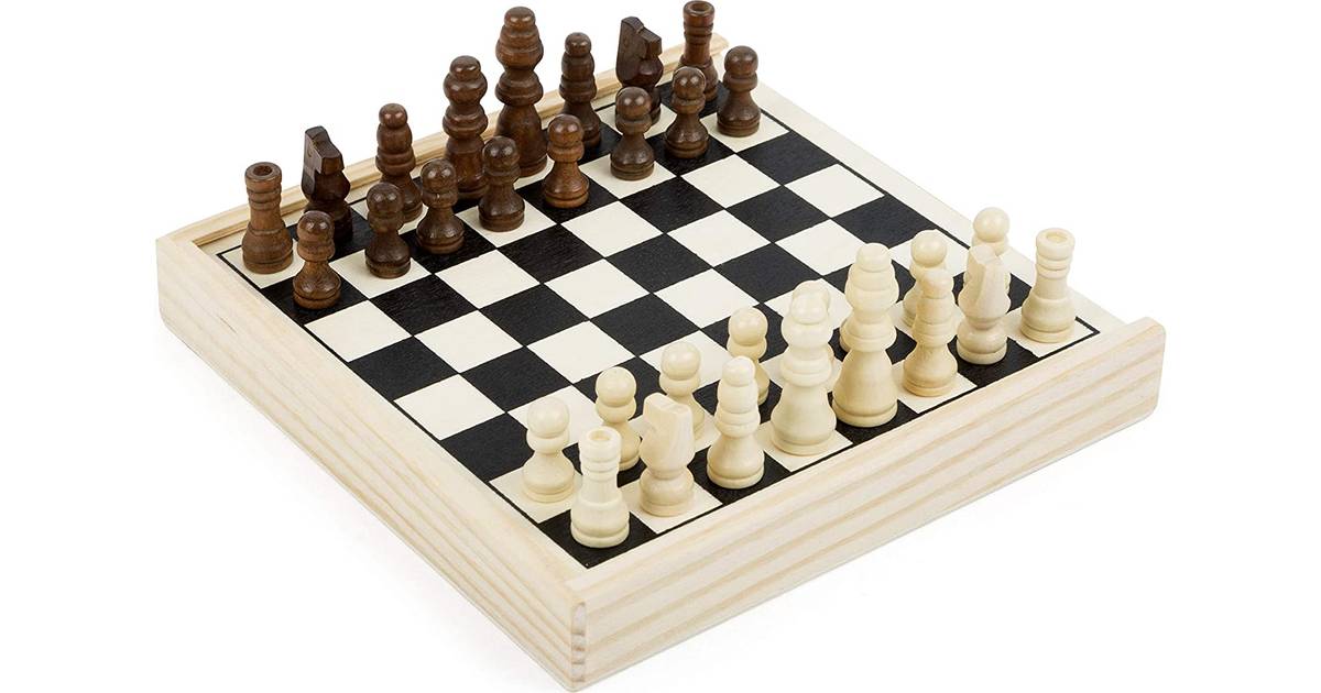 Small Foot Chess Game to Go • Se lägsta pris (2 butiker)