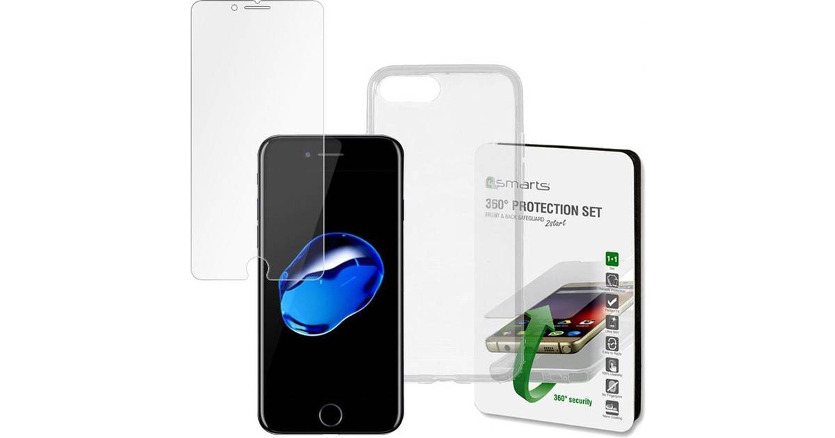 4smarts 360 Protection Set for iPhone 7/8 Plus • Se priser (7 butiker) »