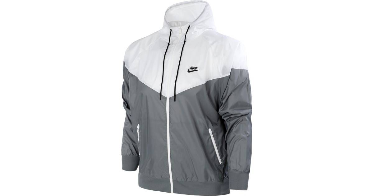 Nike Windrunner Hooded Jacket Men - Smoke Grey/White/Smoke Grey/Black
