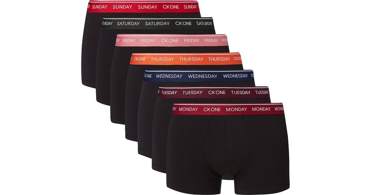Calvin Klein CK One Days Of The Week Boxer 7-pack - Holiday Black • Pris »