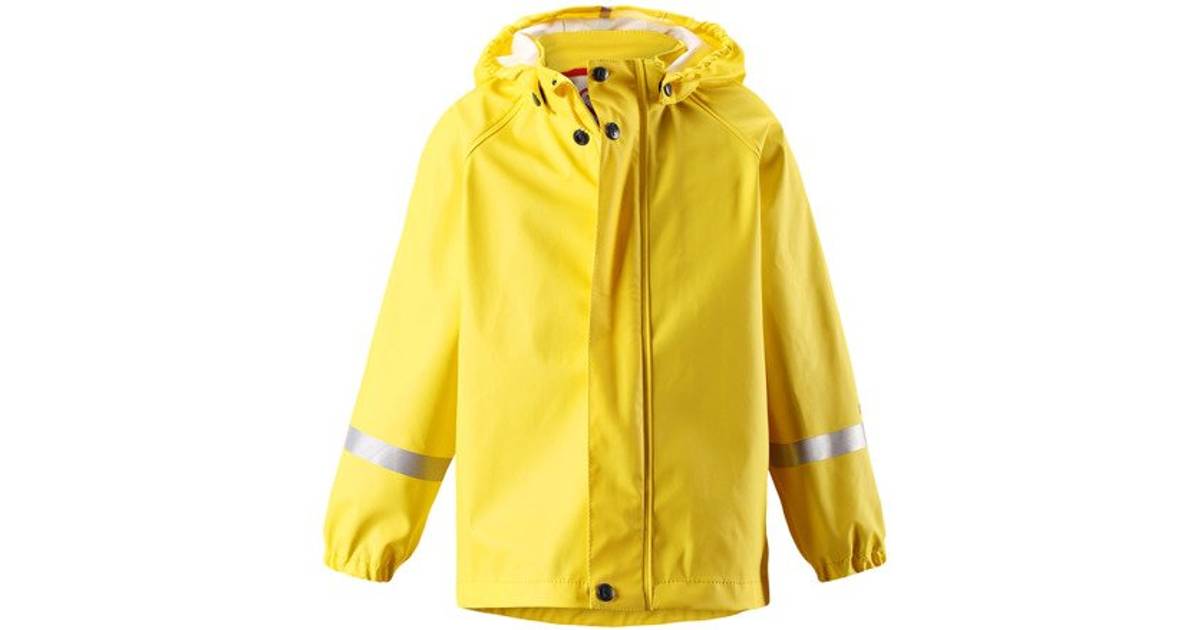 Reima Lampi Kid's Rain Jacket - Yellow (521491-2350) • Pris »