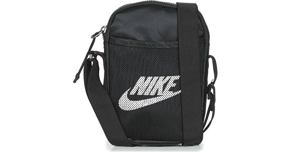 Nike Heritage Crossbody Bag - Black/Black/White • Pris »