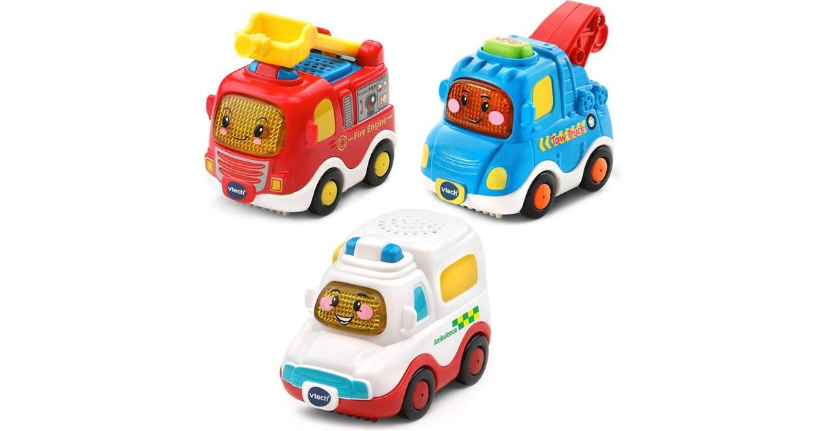 Vtech Toot Toot Drivers 3 Emergency Vehicles Pack • Pris »