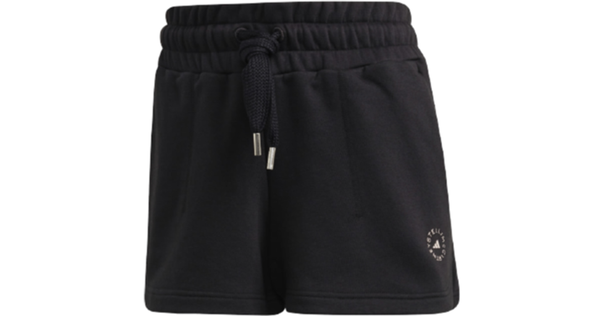 Adidas Stella McCartney Sweat Fleece Shorts - Black