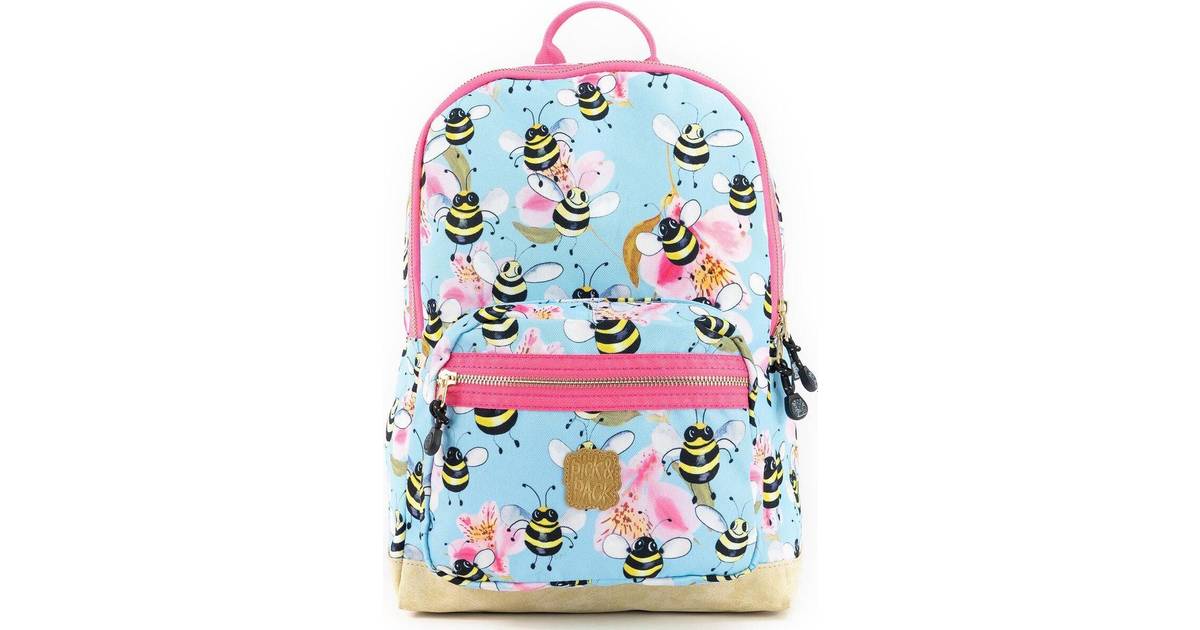 Pick & Pack Bee Backpack Medium - Sky Blue • Priser »