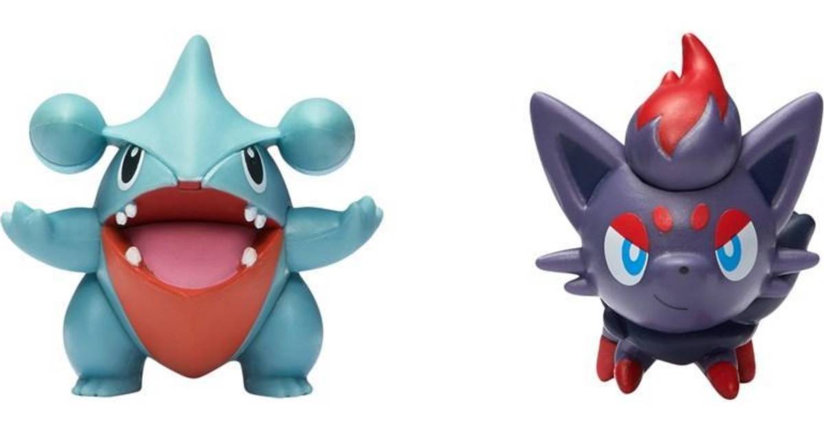Pokémon Battle Figure Pack Gible & Zorua • Se pris »