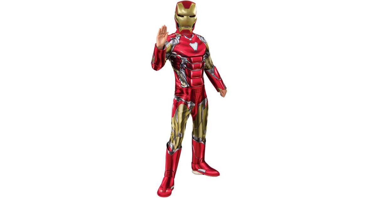 Rubies Avengers 4 Iron Man Kids Deluxe Costume • Pris »