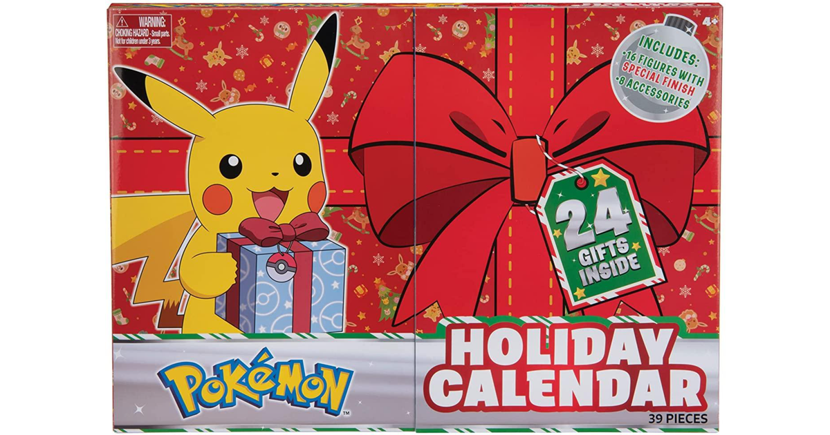 Pokemon Adventskalender 2021 (21 butiker) • Se priser »