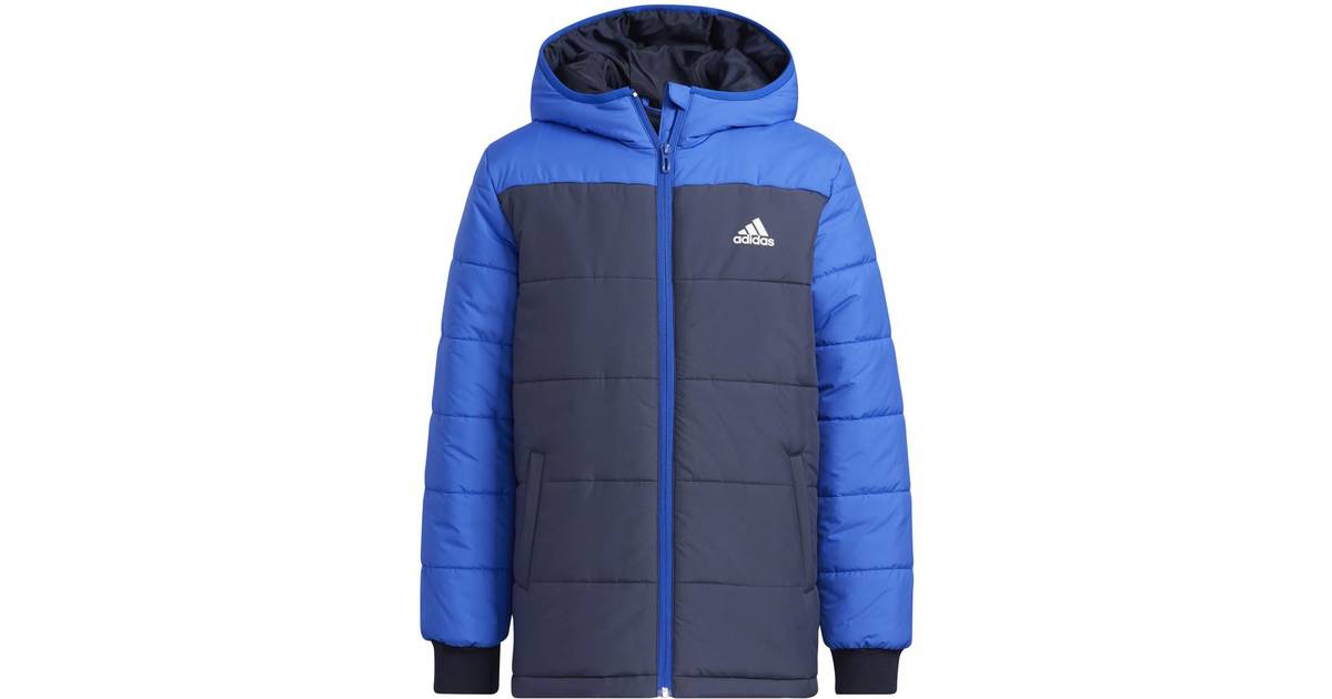 Adidas Junior Padded Winter Jacket - Legend Ink/Bold Blue/White (H45031) •  Pris »
