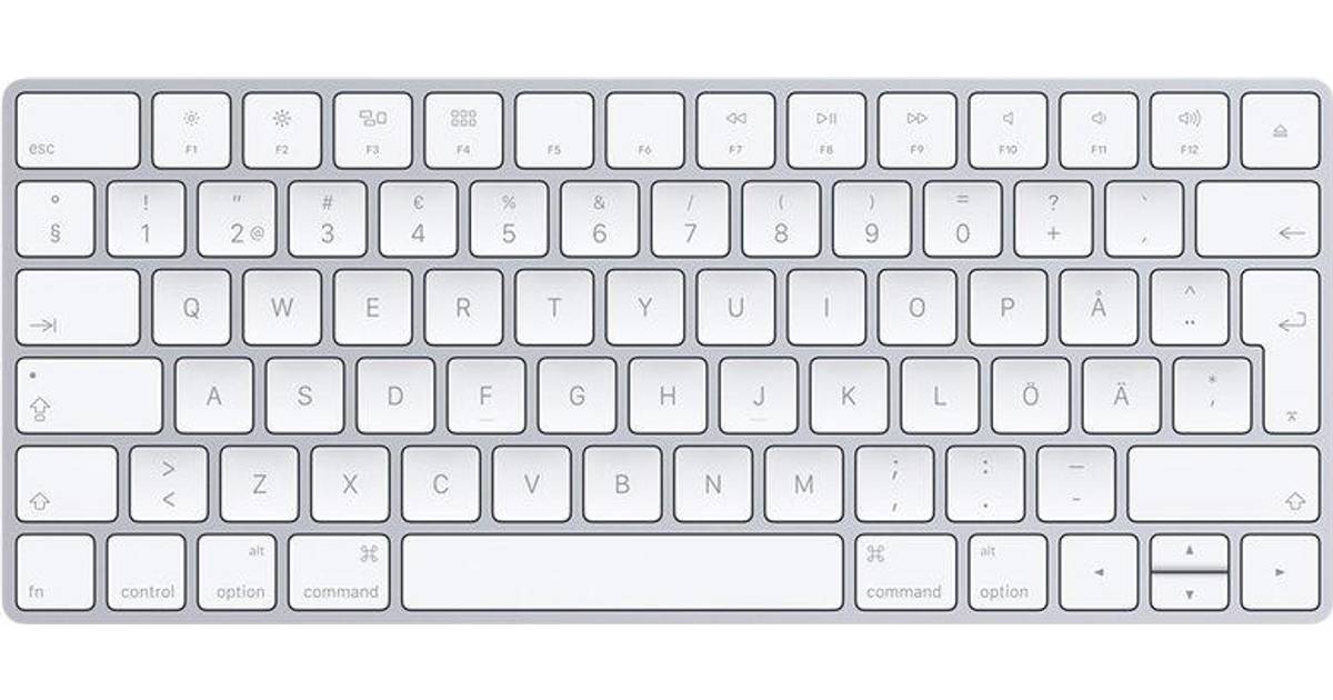 Apple Magic Keyboard (Swedish) (35 butiker) • Se priser »