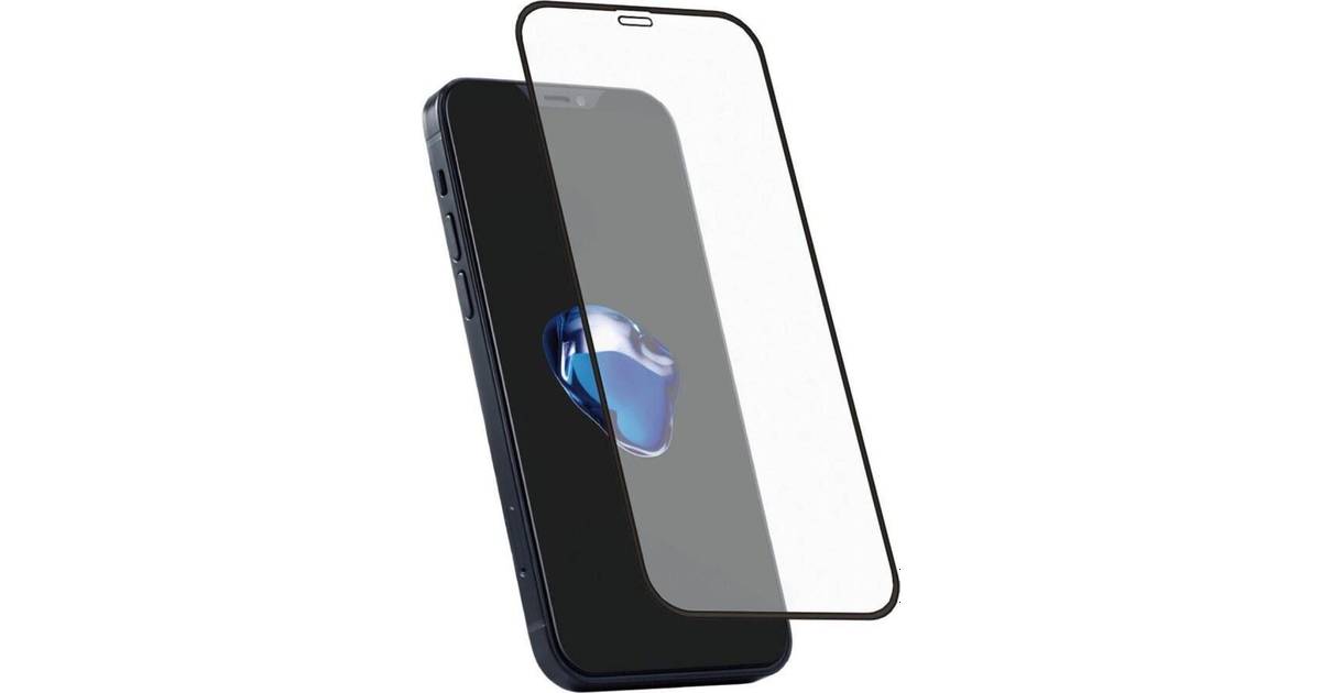 Holdit Tempered Glass Full Cover Screen Protector for iPhone 12/12 Pro •  Pris »