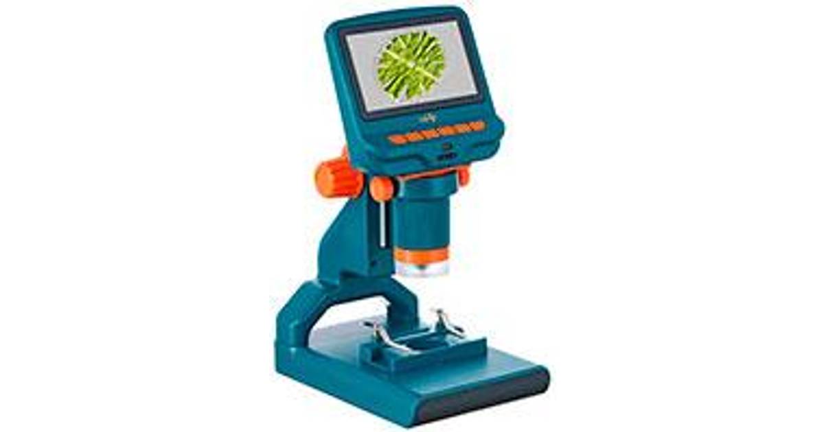 Levenhuk LabZZ DM200, Digitalt mikroskop, Grön, Plast, LCD, 10,9 cm (4.3) 0  83 mm