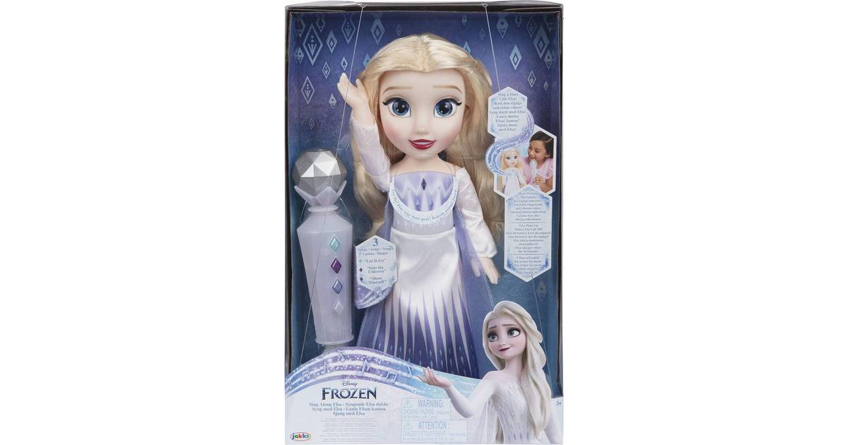 JAKKS Pacific Disney Frozen Doll Elsa Sing A Song • Pris »