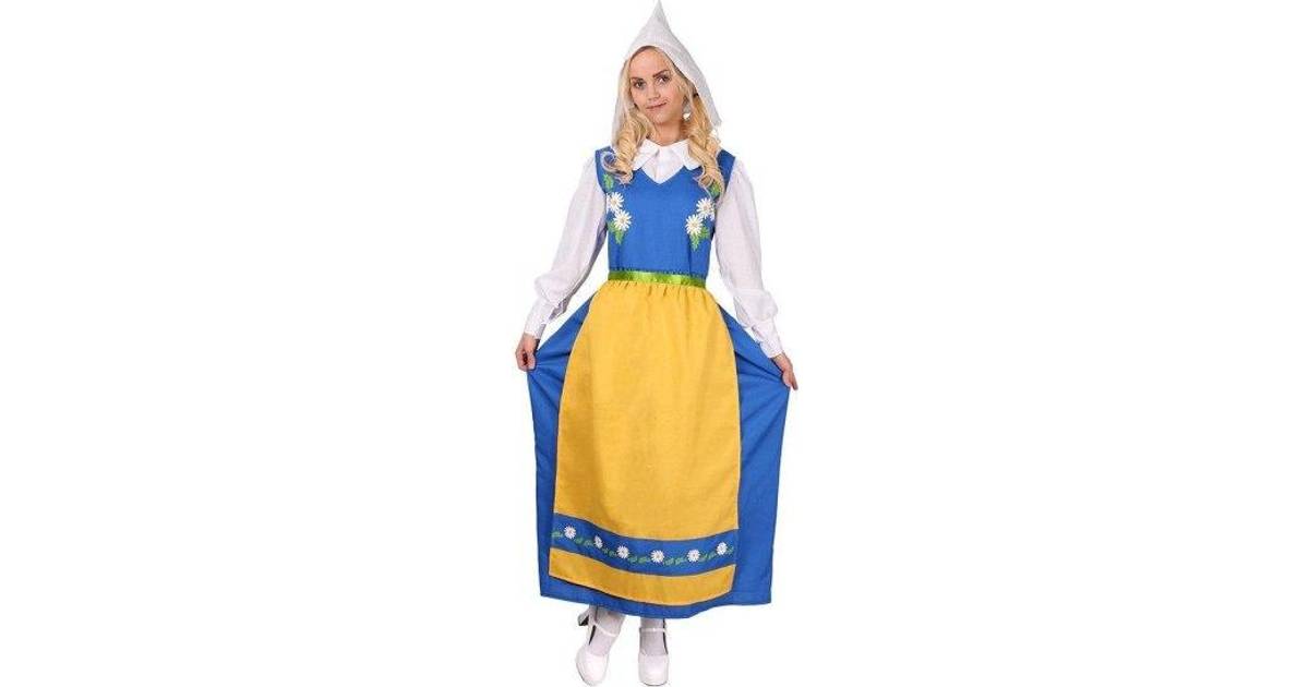 Orion Costumes Sverigedräkt Dam Maskeraddräkt L • Pris »