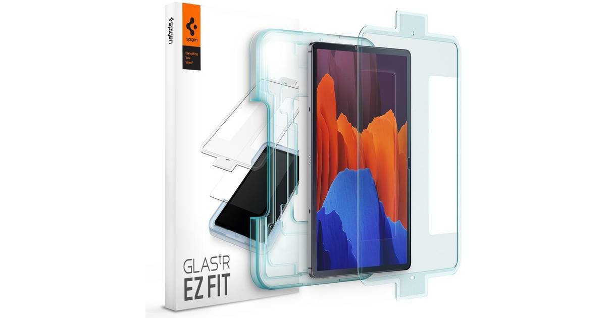Spigen EZ Fit Glas.tR Screen Protector for Samsung Galaxy Tab S7 Plus