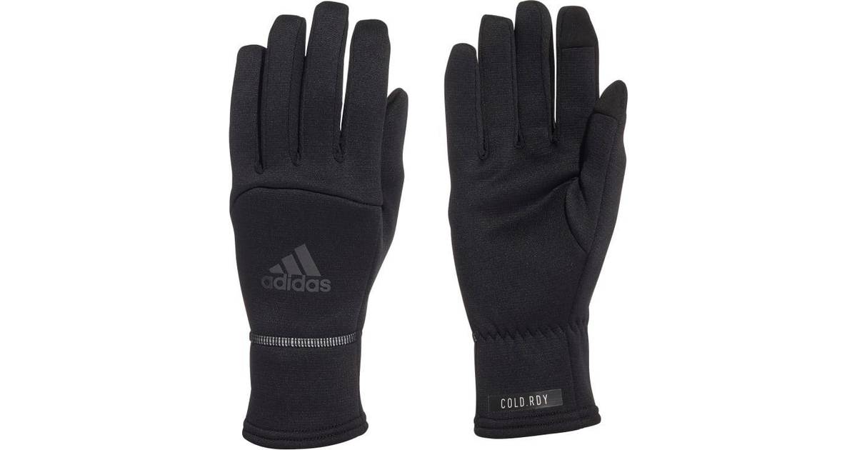Adidas Cold.Rdy Running Training Gloves Unisex - Black/Black/Black  Reflective