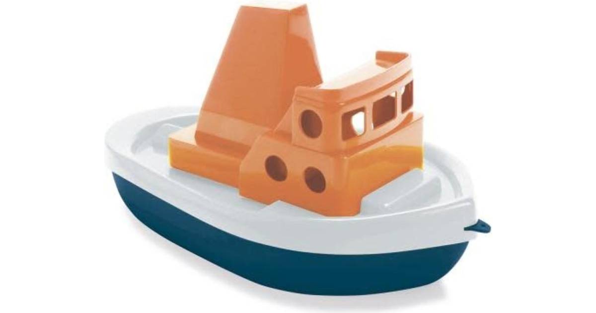 Dantoy BIO Plastic Båt 32 cm Blå/Orange One Size Leksaker • Pris »
