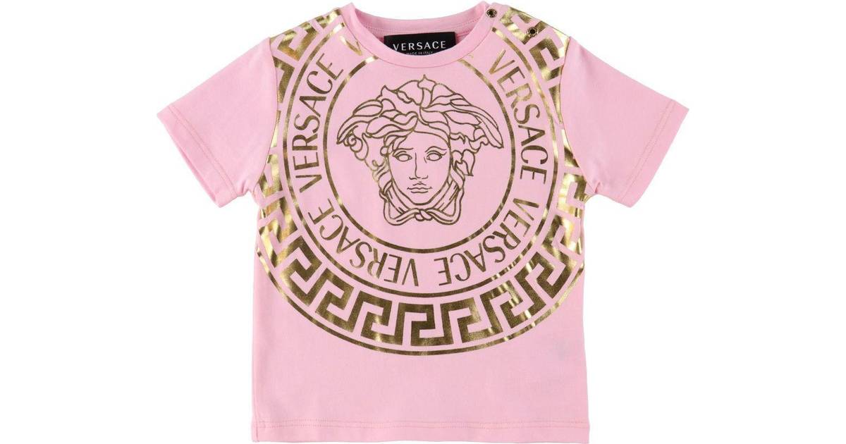Versace Medusa T-shirt - Light Pink (1000102-1A01577-2P640)