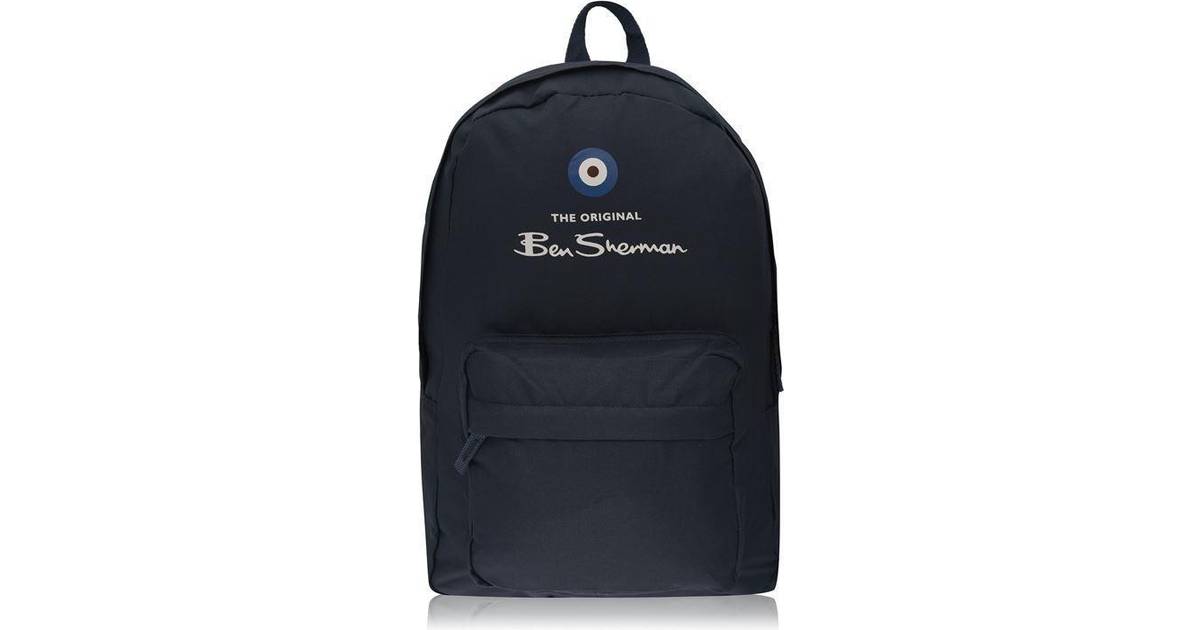 Ben Sherman Classic Logo Backpack - Navy • Se pris »