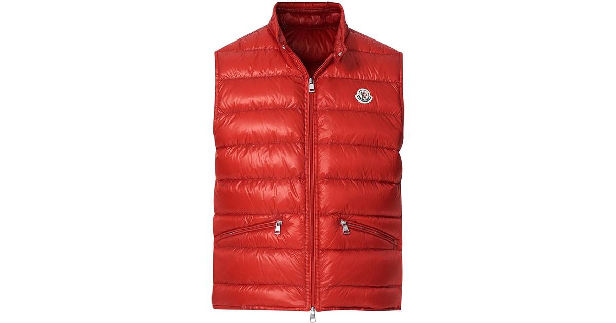 Moncler Gui Vest - Red (1 butiker) • Se PriceRunner »