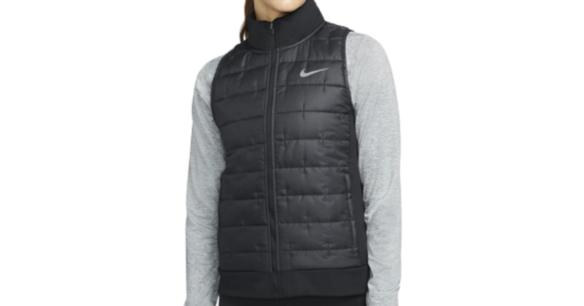 Nike Therma-FIT Synthetic-Fill Running Gilet Women - Black • Pris »