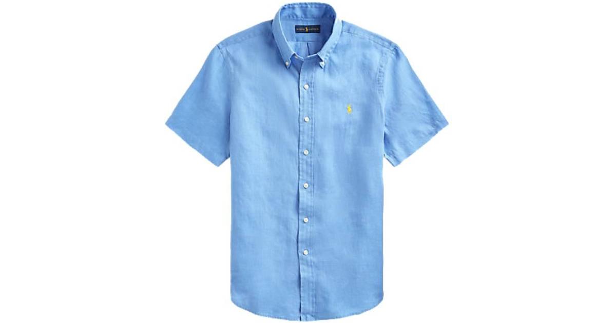 Polo Ralph Lauren Classic Fit Linen Shirt - Harbor Island Blue • Pris »