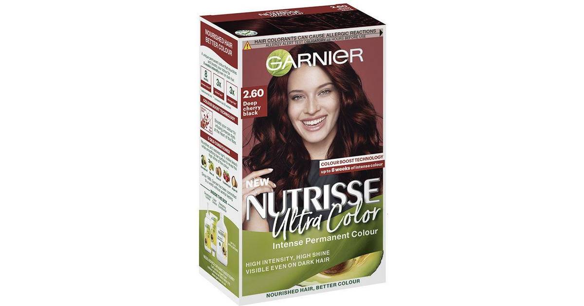 Garnier Nutrisse Ultra Color #2.6 Deep Cherry Black 140ml • Pris »