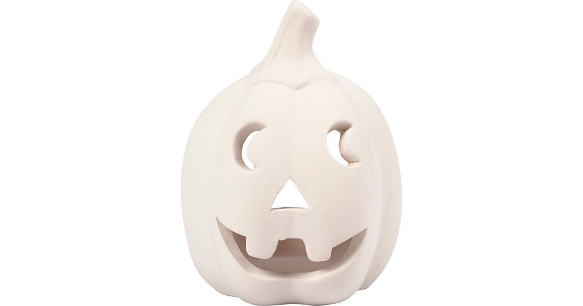 Creativ Company Värmeljusstakar Terrakotta 12 st Halloween Pumpa  Värmeljuslykta • Pris »